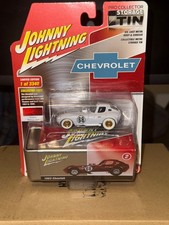 Johnny Lightning Storage Tin 1963 Cheetah 68 White Lightning Chase VHTF