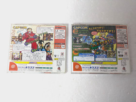 Power Stone 1 2 set  Dreamcast Sega DC Japan manual Obi