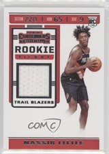 2019-20 Panini Contenders Rookie Ticket Swatches Nassir Little #RTS-NSL 0g45