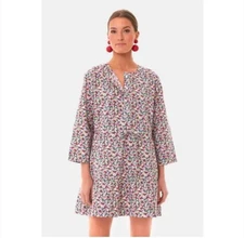 Pomander Place by Tuckernuck Ditsy Floral Lucy Mini Dress Small Tiered Tie Waist