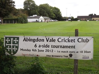 Photo A2 Abingdon Vale Cricket Club Cricket ground at the southern end o c2012