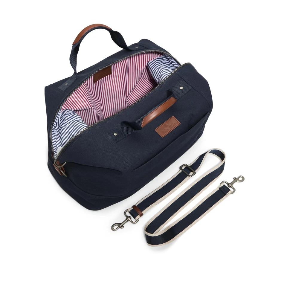 Bolso de lona Lafayette para hombre, azul marino Foto 2 de 4