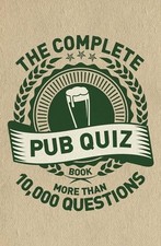 The Complete Pub Quiz Book by Sue Preston Book The Cheap Fast Free Post