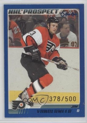 2003-04 O-Pee-Chee NHL Prospect Blue /500 Jim Vandermeer #326 0u8p
