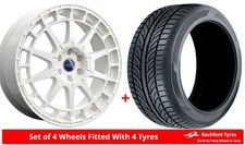 Alloy Wheels & Tyres 18" Cades RZ Transit For Chevrolet Blazer 19-21