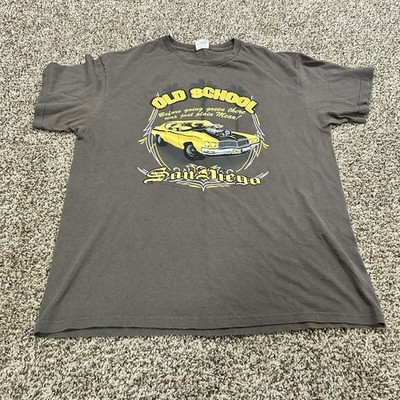 Pro Delta Weight Vintage Car Automotive T Shirt Men s Large San Diego Graphic