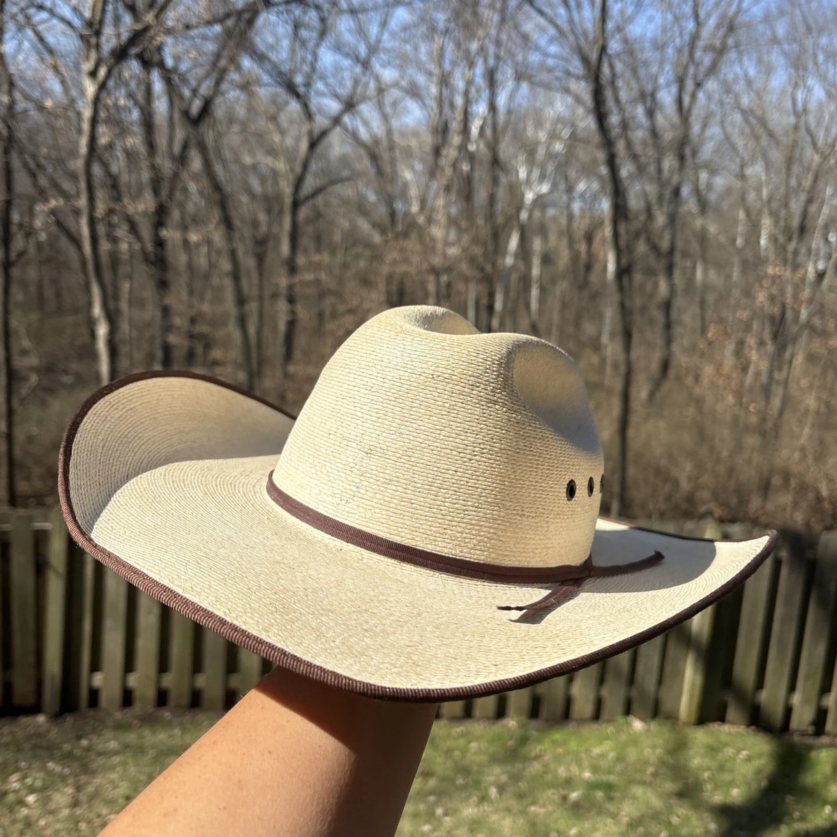 Chapeau Cowboy Atwood 30X – Ovale Long, Taille 7 1/4, Fabriqué Au Mexique – Bon état