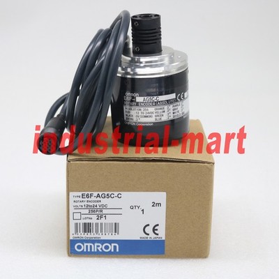 Omron PLC encoder E6F-AG5C-C 256P/R E6F-AG5C-C 2M new in box