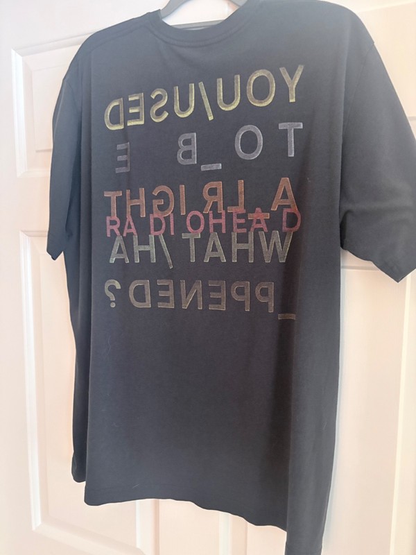 Vintage RadioHead Concert T shirt XXL