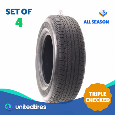 Set of (4) Used 265/70R17 Bridgestone Dueler H/T 684 II 113S - 6.5-7/32