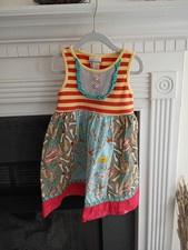 Matilda Jane Size 4 Ode To Shoes Sleeveless Dress, It's A Wonderful Parade