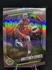 BRITTNEY SYKES 2025 Panini Prizm WNBA Silver Prizm #121 Storm
