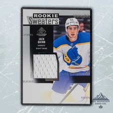 2022-23 SP Game Used JACK QUINN Rookie Sweaters #RS-JQ Buffalo Sabres