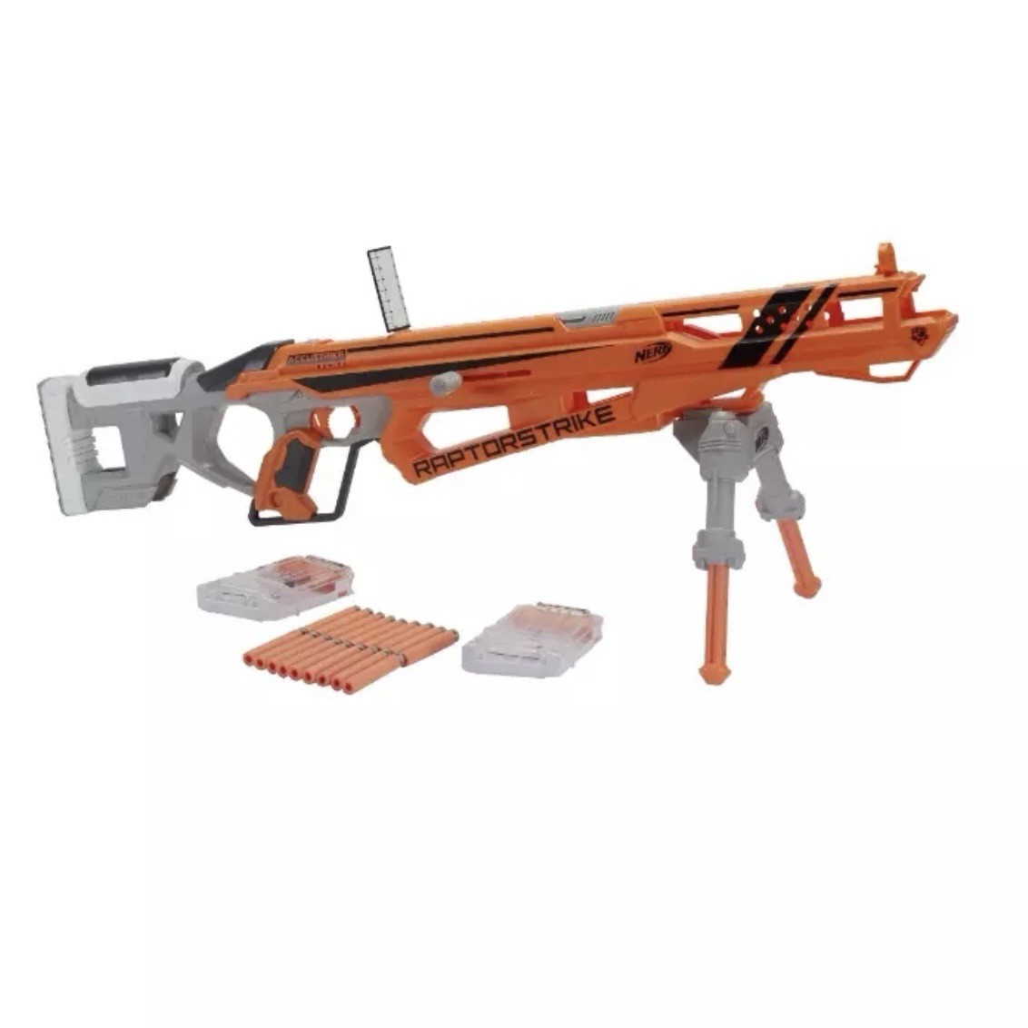 New Nerf Sniper Rifle Accustrike Raptor Strike Blaster Toy