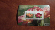 Canada 2012 #2526 1.22$ Daylilies Souvenir Sheet