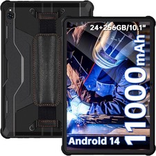 OUKITEL RT9 Outdoor Tablet 24GB(6+18GB) RAM+256GB ROM(1TB TF) 11000mAh Rugged PC