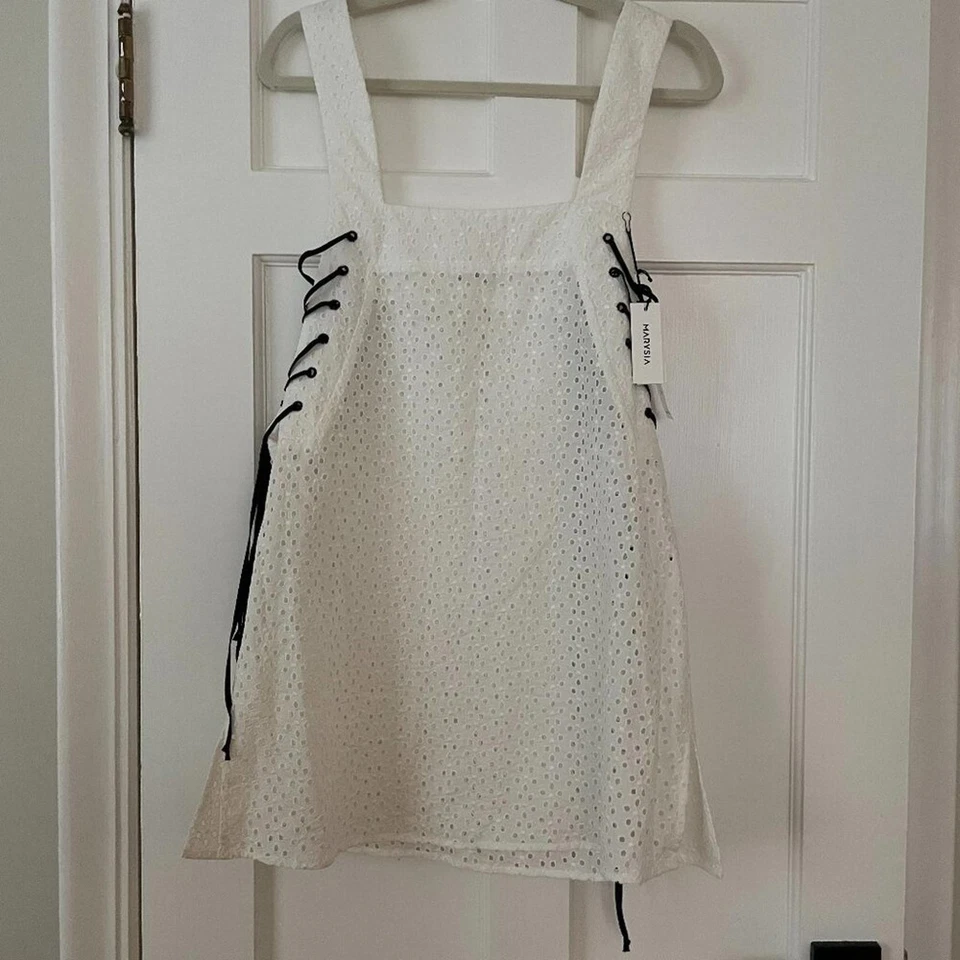 Marysia White Cover Up Size M NWT - Image 4 of 4