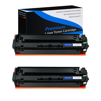 2PK CF410A Black Toner for HP 410A Color LaserJet Pro M452dw MFP M477fdw Printer