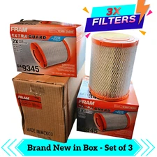 3x FRAM CA9345 Extra Guard Replacement Air Filters for 02-09 Chevy Trailblazer