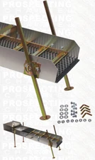 JOBE GOLD BUDDY UNIVERSAL ADJUSTABLE SLUICE BOX SWIVELING LEG STAND KIT w/ FEET