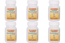 6 x Baidyanath Punarnawadi Mandoor Tablet (40tab) Herbal Ayurvedic Wellness