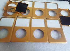 NEW Gold Plated Metal Front Housing For 6th 7th Generation iPod Classic 160gb 80