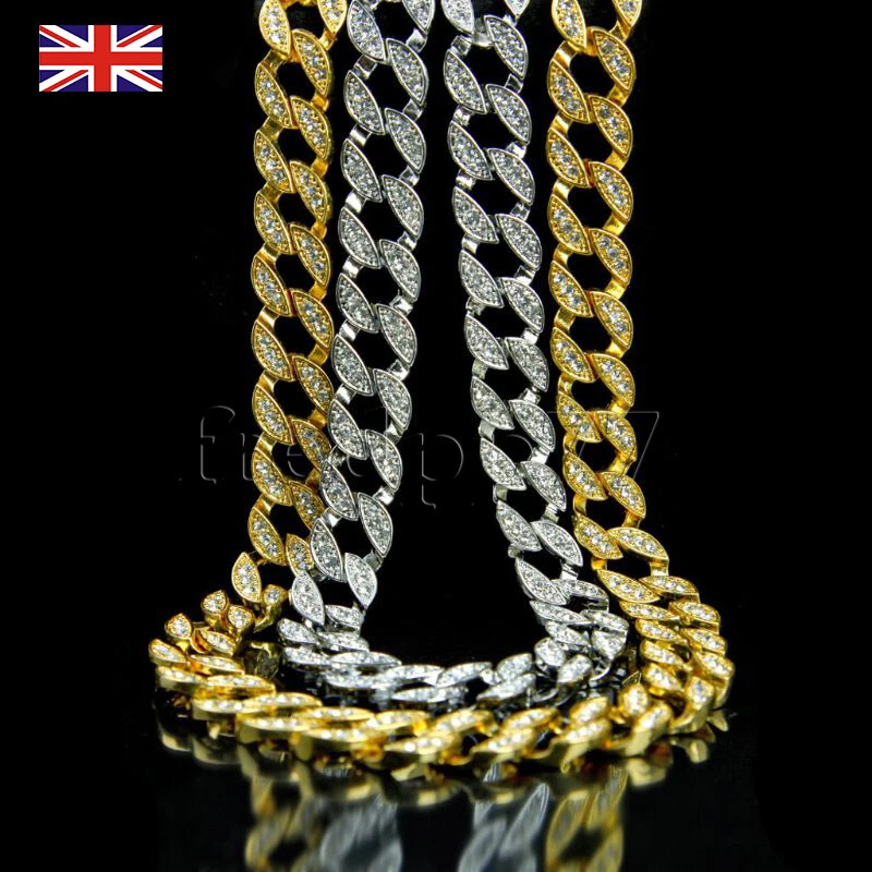 Diamond studded hotsell cuban link