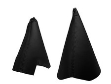 Schwarz Faden Schaltsack und Handbremsmanschett Für KIA RIO I (2000-2005)