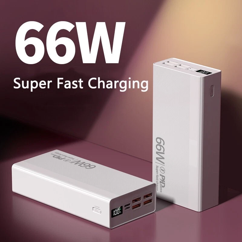 High-Capacity 30,000mAh Power Bank | 66W Super Fast Charger with PD 20W - Image 3 of 4