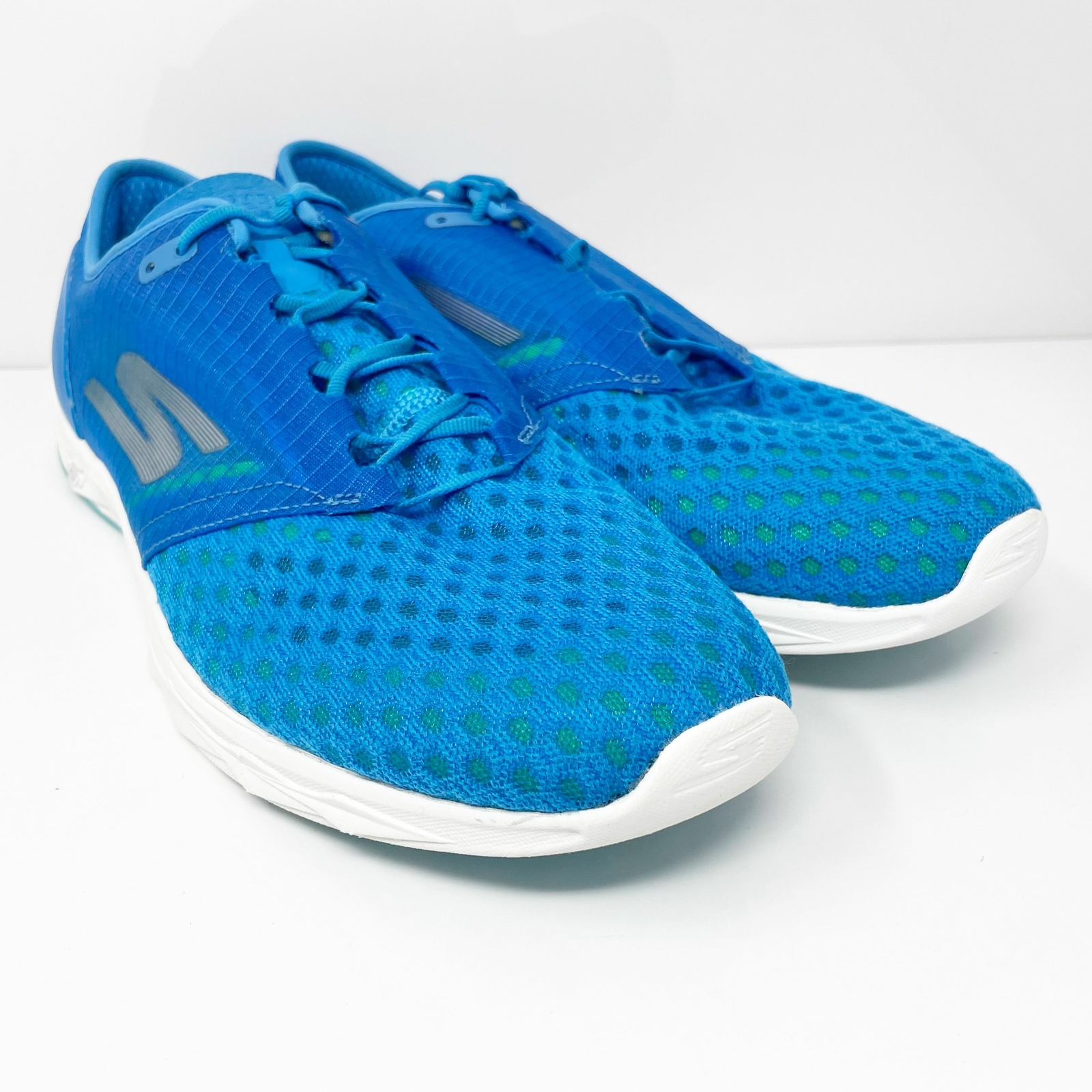 55215 Blue Running Shoes Sneakers Size 