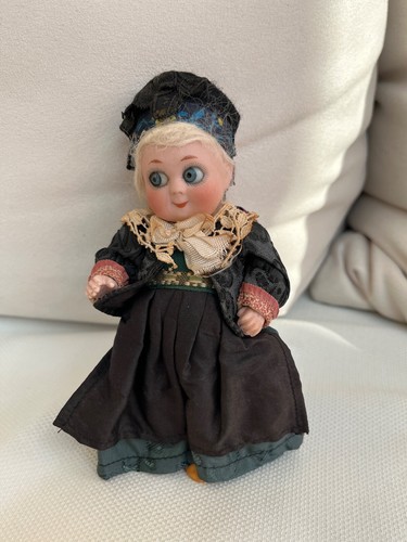 POUPÉE ANCIENNE ARTICULÉE tête porcelaine EUR 660,00 - FR