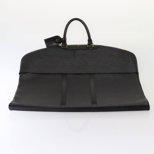 Louis Vuitton Garment Black Leather Travel Bag Authentic - Picture 8 of 24