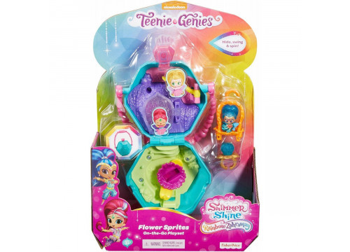 Fisher-Price Shimmer Shine Flower Sprites on-the-Go Toy used