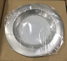 4” Inch LED Recessed Downlight Retrofit, 9W Can Light Bulb 3000K BRUSHED NICKEL