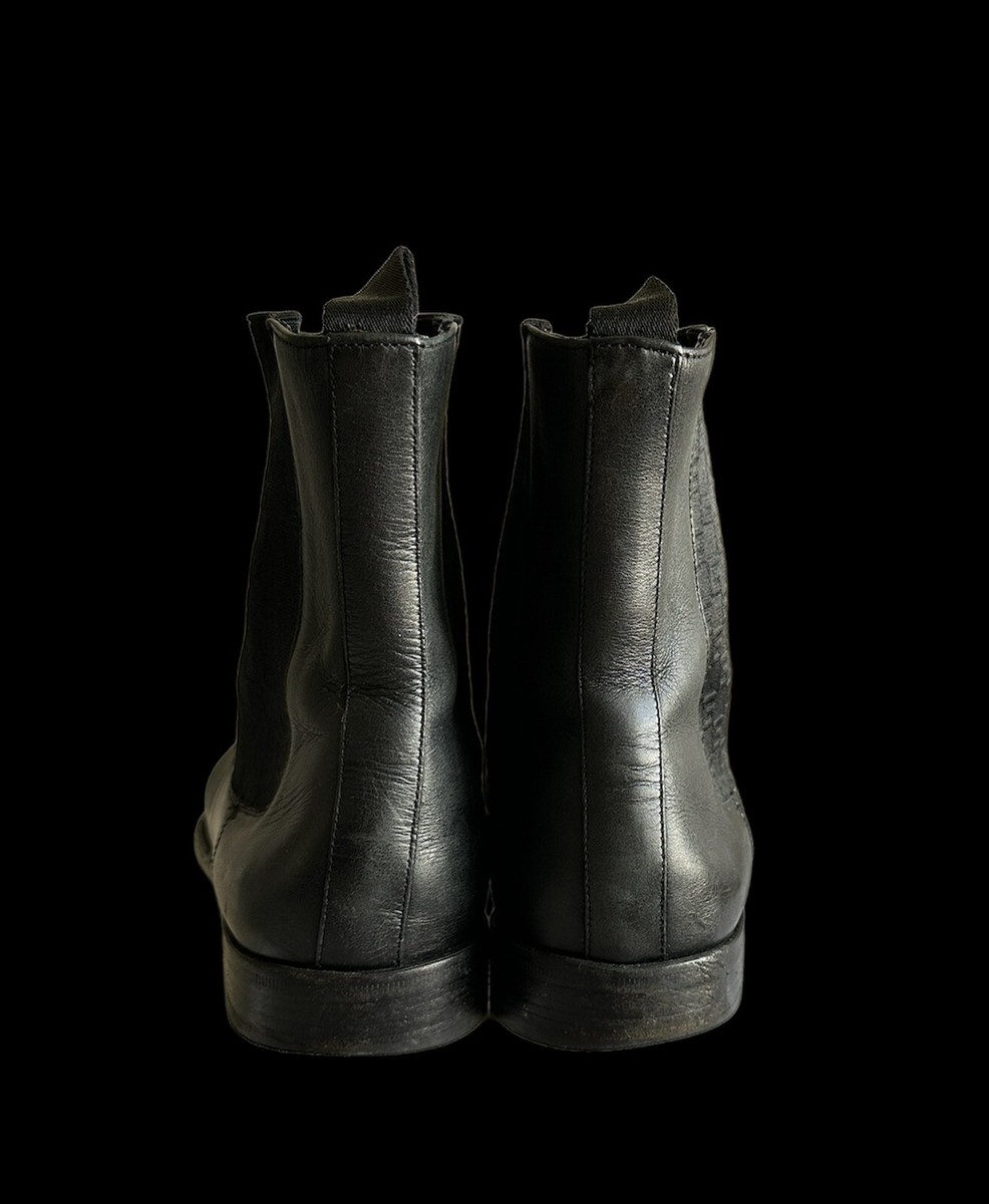 Rare Vintage Tom Ford Gucci Black Leather Chelsea Boots 8 UK  display picture 1