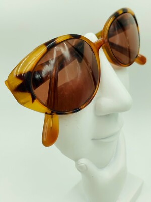 Vintage Trendi Smilen Tortoise Oval Sunglasses Hong Kong  display picture 2