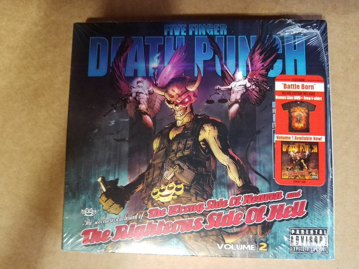 Five Finger Death Punch - The Wrong Side of Heaven 2013 CD/DVD