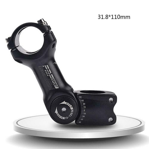 MTB Bike Adjustable Rise Up Handlebar Stems Bicycle Stem 31.8*110mm - Picture 9 of 9