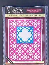 Moroccan Lattice Metal Die Set by Die'Sire Crafter's Companion Create A Card