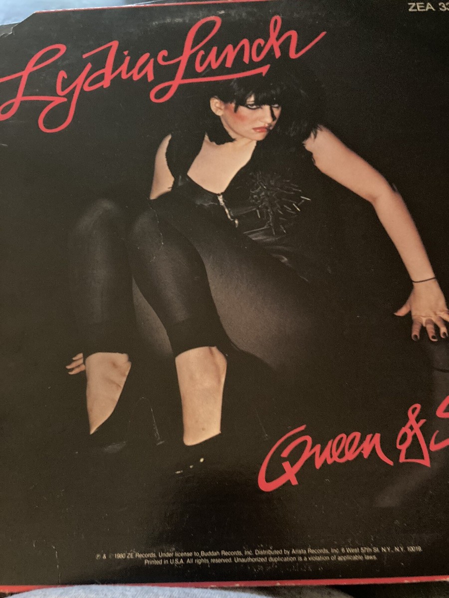 LP｜Lydia Lunch – Queen Of Siam 1980｜ZE Lydia Lunch – Queen Of Siam – Vinyl (Silver labels, LP