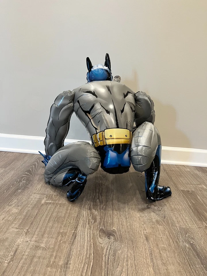 BatMan супер герой 3D стойка воздушный шар средний размер (Bat-Man) - Изображение 3 из 4