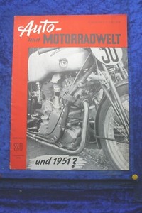 Auto + Motorwelt 21/50 (B) Mercedes Benz LKW Programm VW Telegabeln