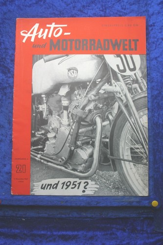 Auto + Motorwelt 21/50 (B) Mercedes Benz LKW Programm VW Telegabeln