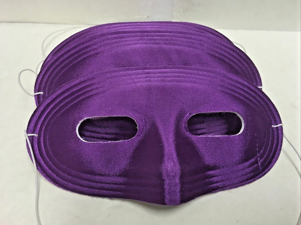 Lot of 4 Satin Domino Mask Costume, Party, Halloween , Sold separate New!! - Image 4 of 4