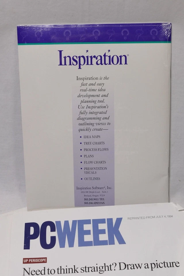 Inspiration Premier Tool To Develop Ideas Software Windows New - Sealed - Image 4 of 4