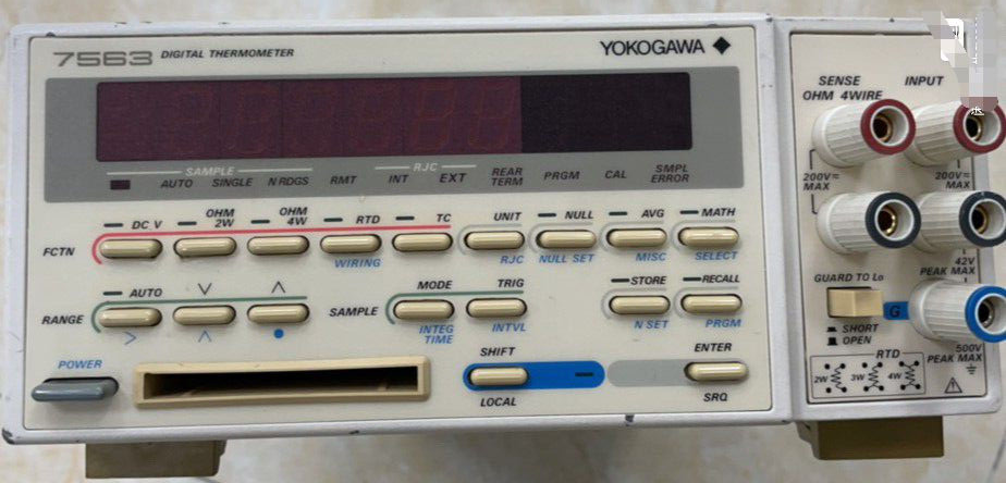 ちでどな YOKOGAWA 7563 Digital thermometer Model 756301#YC | eBay