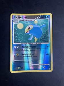 Lanturn 58/146 Reverse Holo Legends Awakened Pokemon Card Near Mint/Excellent