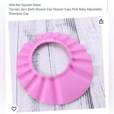 Toyvian bath shower cap for kids