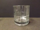 ANCHOR HOCKING TARTAN CLEAR GLASS SHORT ROCK TUMBLER