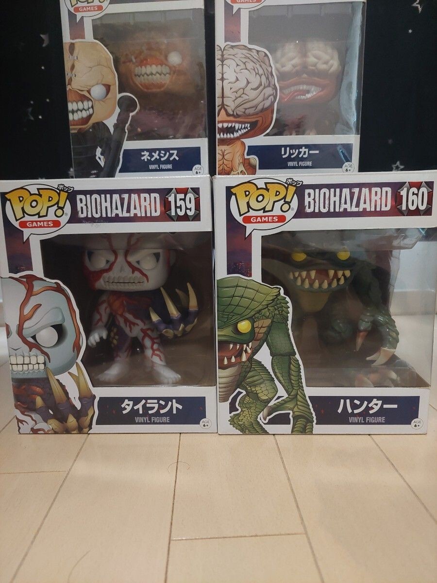 FUNKO POP バイオハザード リッカーRESIDENTEVIL Amazon.com: Funko Pop! Games Resident Evil Tyrant Exclusive